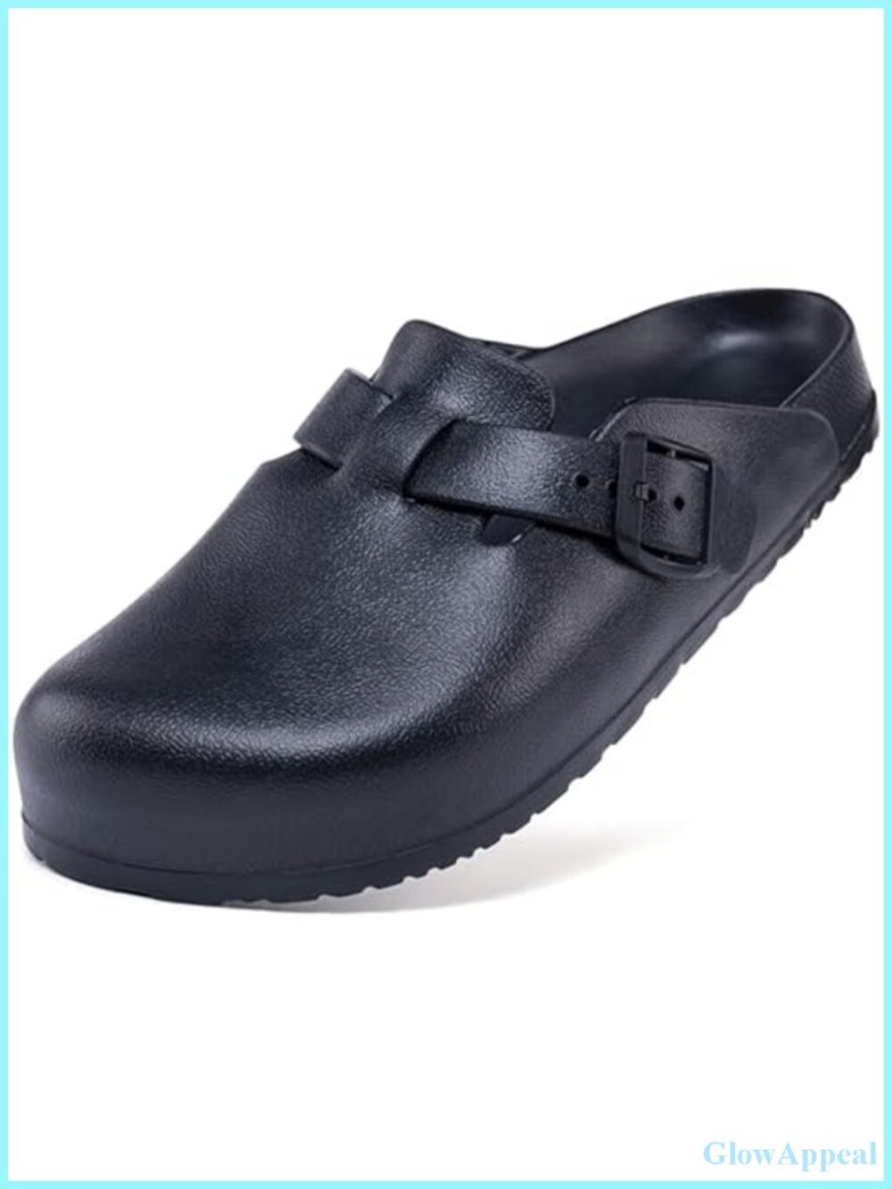 Women's EVA Closed Toe Mules Adjustable Strap Anti-Slip Waterproof Slippers